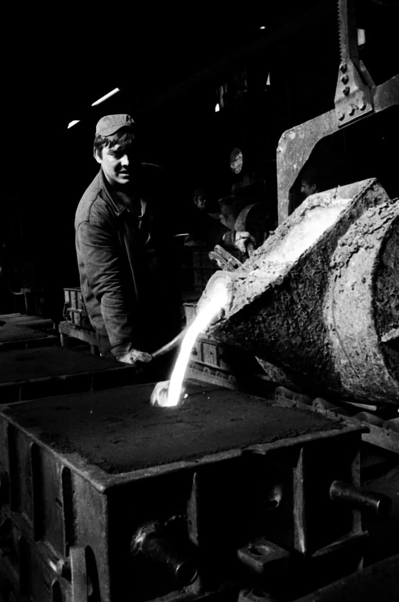 Kikindai öntödében