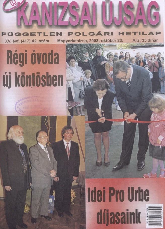 Új Kanizsai Újság, 15. évf. 2008. október 23. 42. sz.