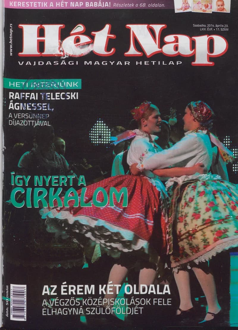 7 Nap, 69. évf. 2014. április 23. 17. sz.