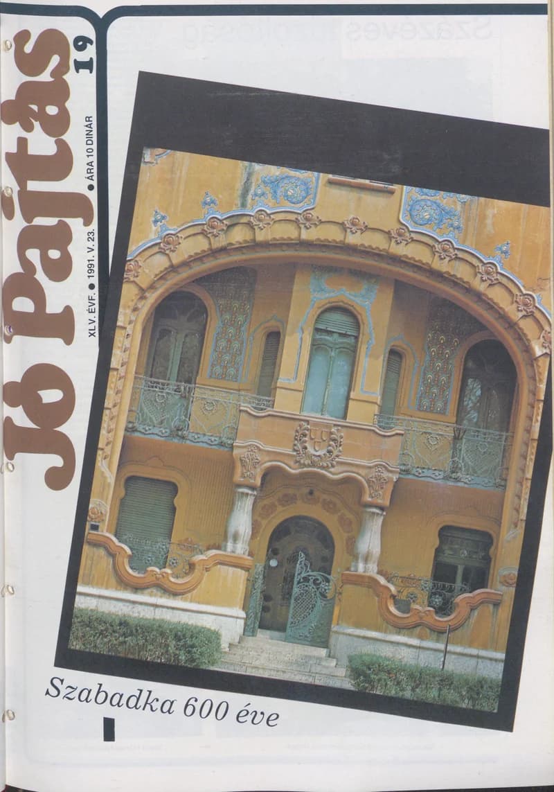 Jó Pajtás, 45. évf. 1991. május 23. 19. sz.