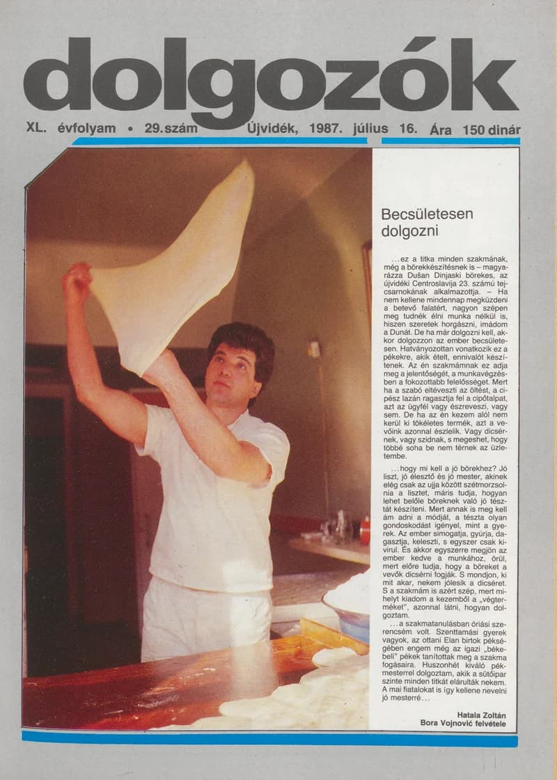 Dolgozók, 41. évf. 1987. július 16. 29. sz.