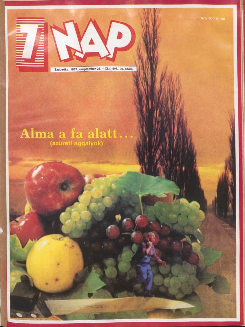 7 Nap, 42. évf. 1987. szeptember 25. 39. sz. 1–60. oldal