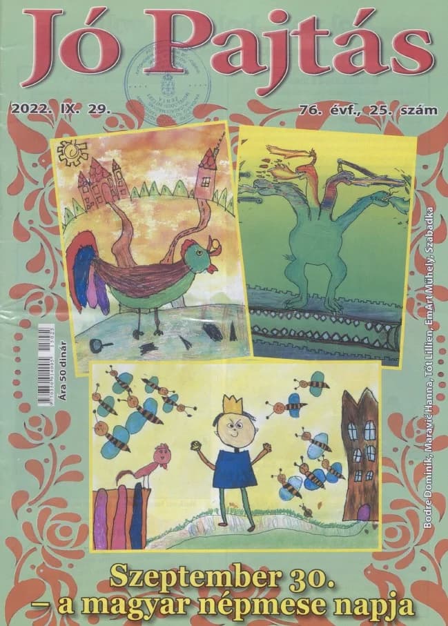 Jó Pajtás, 76. évf. 2022. szeptember 29. 25. sz.