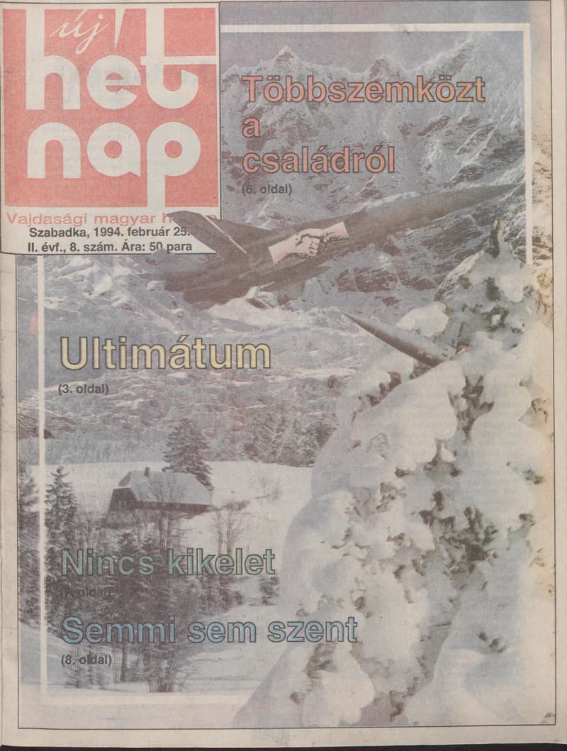 Új Hét Nap, 2. évf. 1994. február 25. 8. sz.