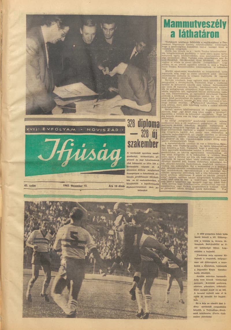Ifjúság, 18. évf. 1962. december 13. 42. sz.