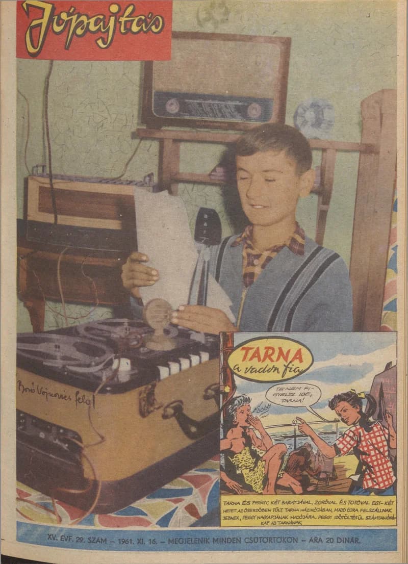 Jó Pajtás, 15. évf. 1961. november 16. 29. sz.