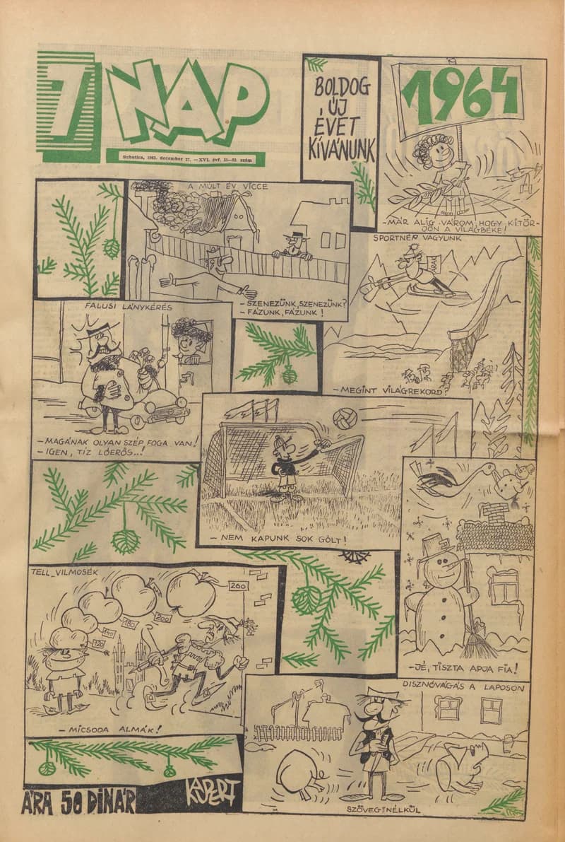 7 Nap, 18. évf. 1963. december 27. 51–52. sz. 1–32. oldal
