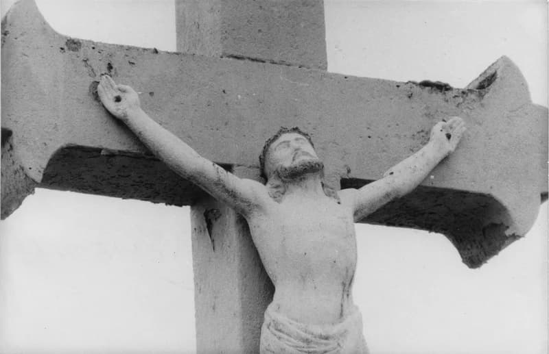 Krisztus feszület rész