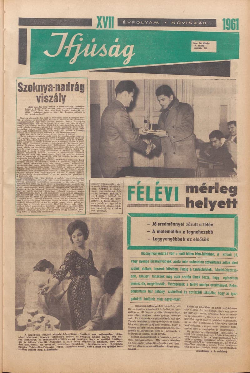 Ifjúság, 17. évf. 1961. január 26. 5. sz.