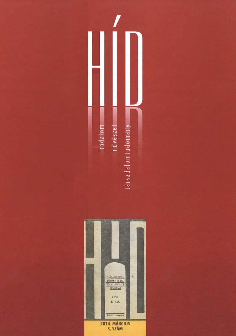 Híd, 78. évf. 2014. március. 3. sz. 1–139. oldal