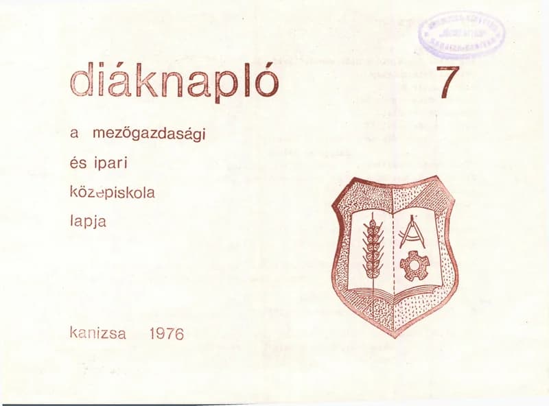 Diáknapló, 2. évf. 1976. 7. sz.