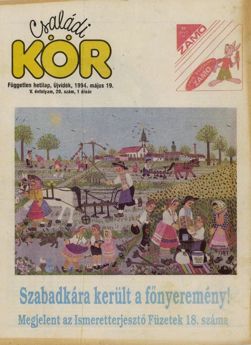 Családi Kör, 5. évf. 1994. május 19. 20. sz.