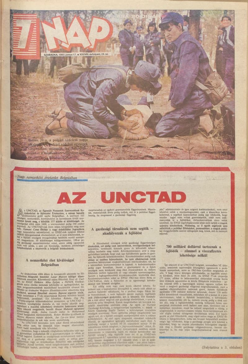 7 Nap, 38. évf. 1983. június 17. 24. sz. 1–12. oldal