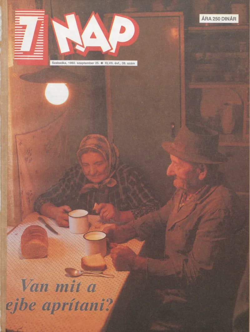 7 Nap, 47. évf. 1992. szeptember 25. 39. sz. 1–52. oldal