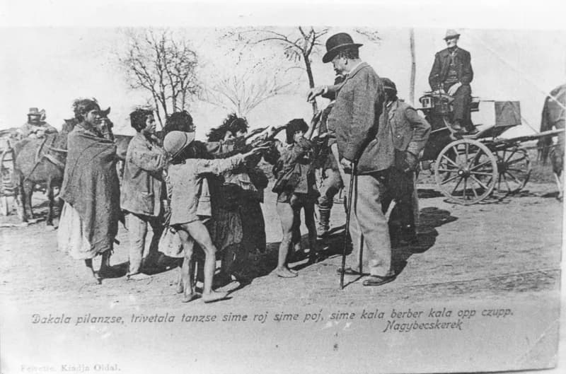 Szegény családból származó gyerekek