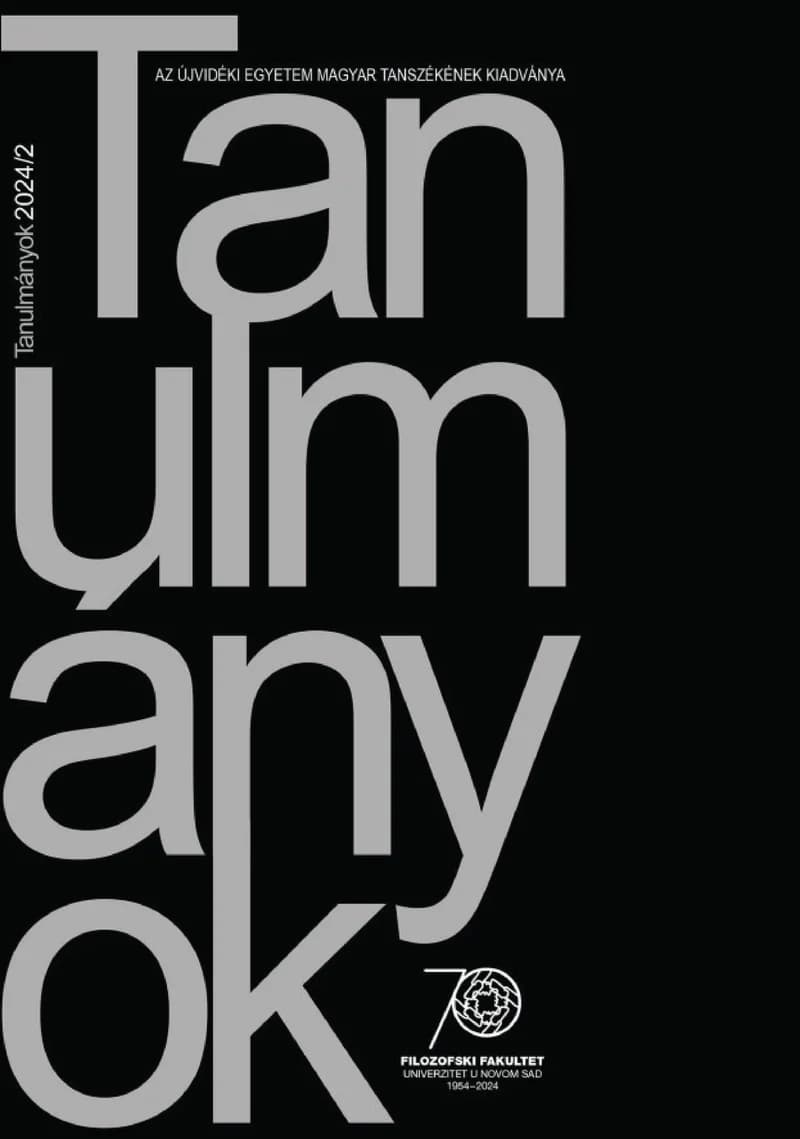 Tanulmányok, 54. évf. 2024. 2. sz.