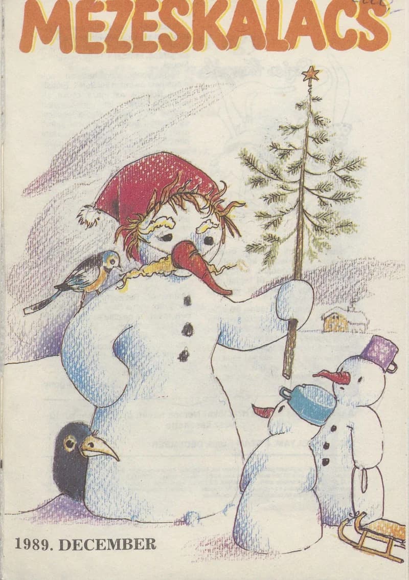 Mézeskalács, 37. évf. 1989. december. 10. sz.