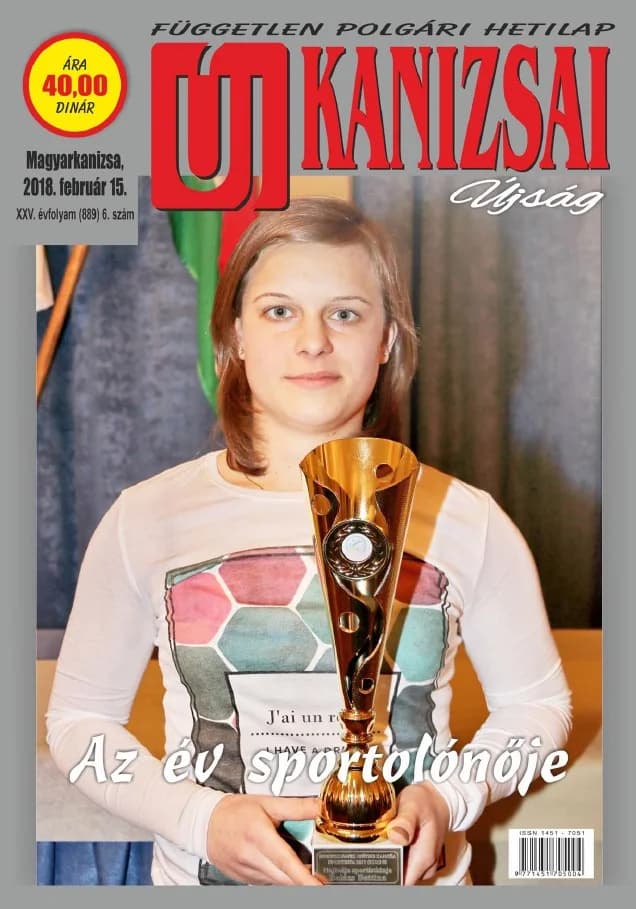 Új Kanizsai Újság, 25. évf. 2018. február 15. 6. sz.