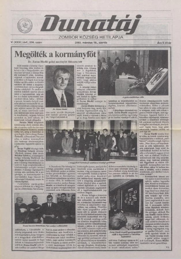 Dunatáj, 5. évf. 2003. március 19. 206. sz.