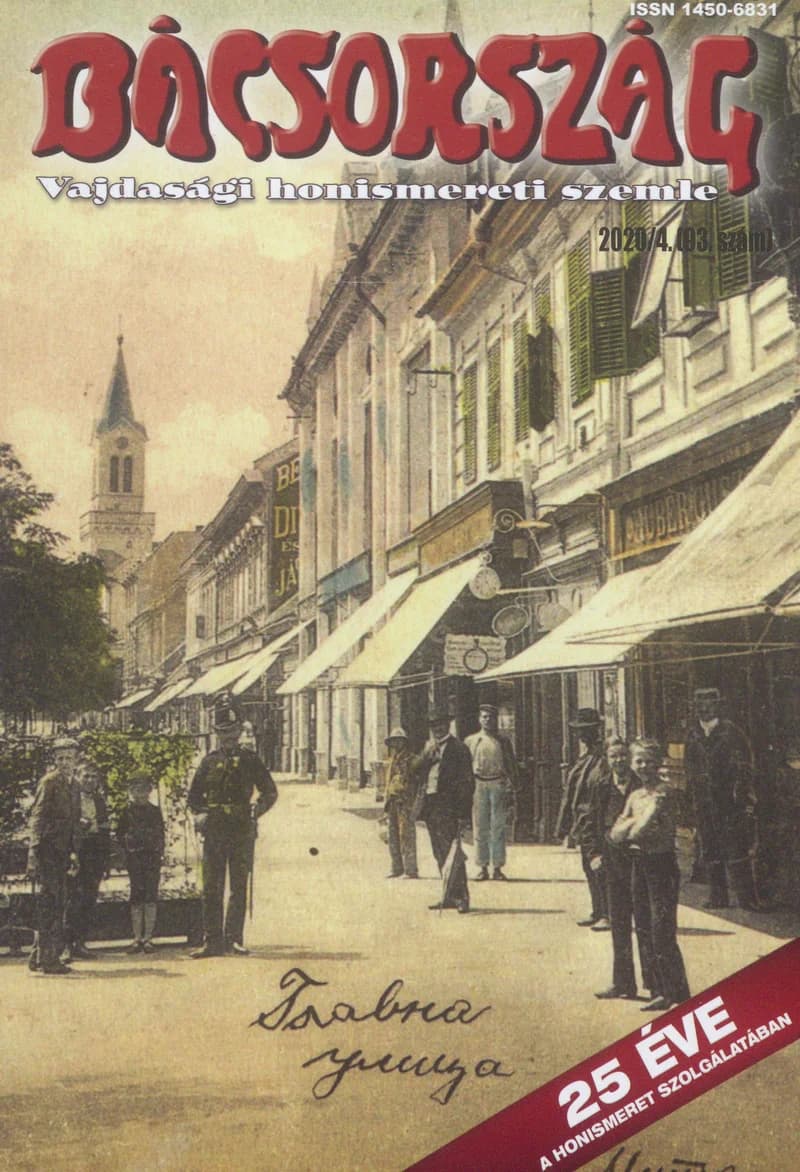 Bácsország, 26. évf. 2020. 4. sz.