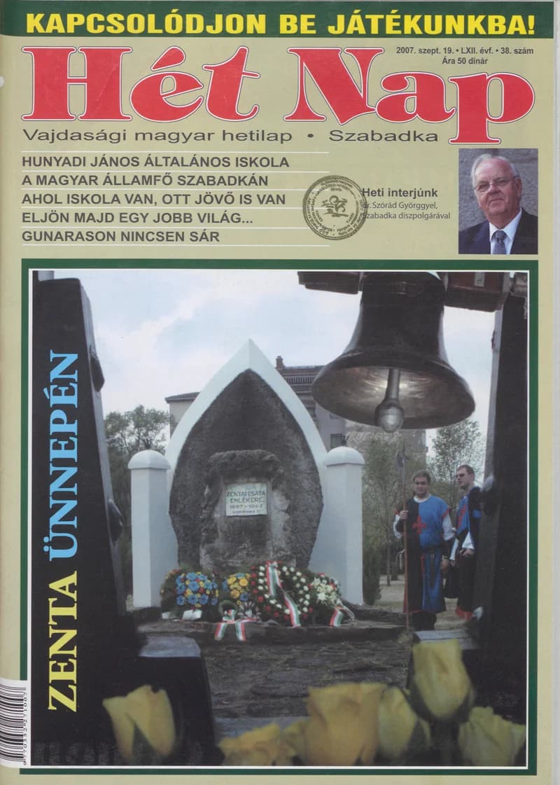 7 Nap, 62. évf. 2007. szeptember 19. 38. sz.