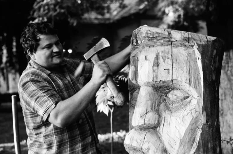 Polyák Ferenc fafaragó