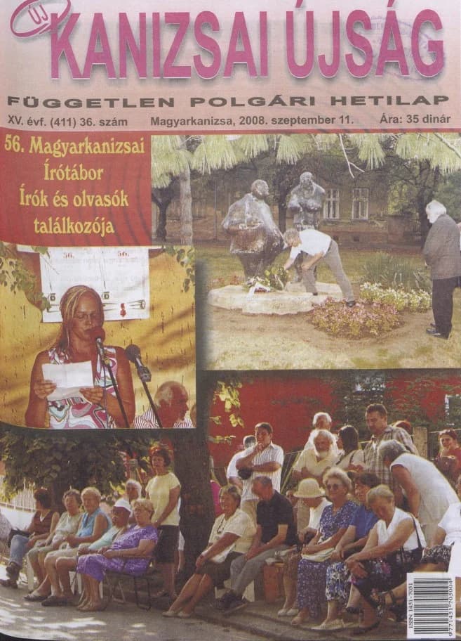 Új Kanizsai Újság, 15. évf. 2008. szeptember 11. 36. sz.