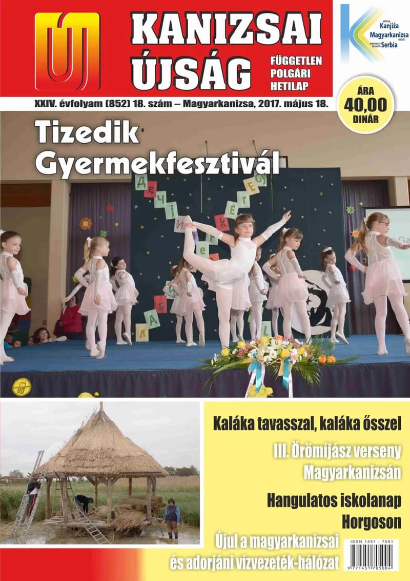 Új Kanizsai Újság, 24. évf. 2017. május 18. 18. sz.