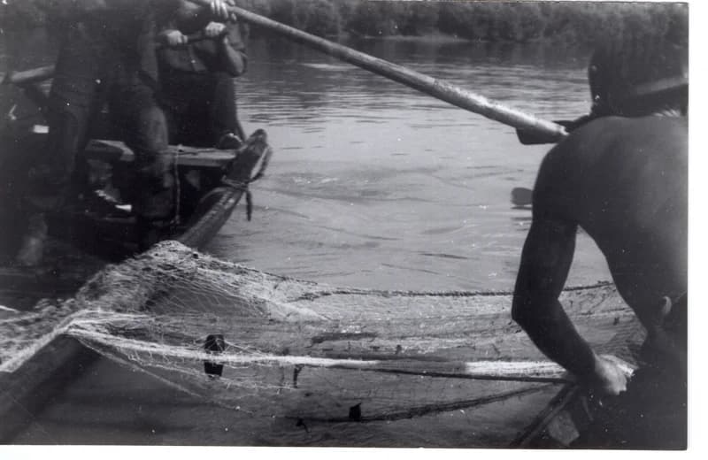 Halászok munka közben