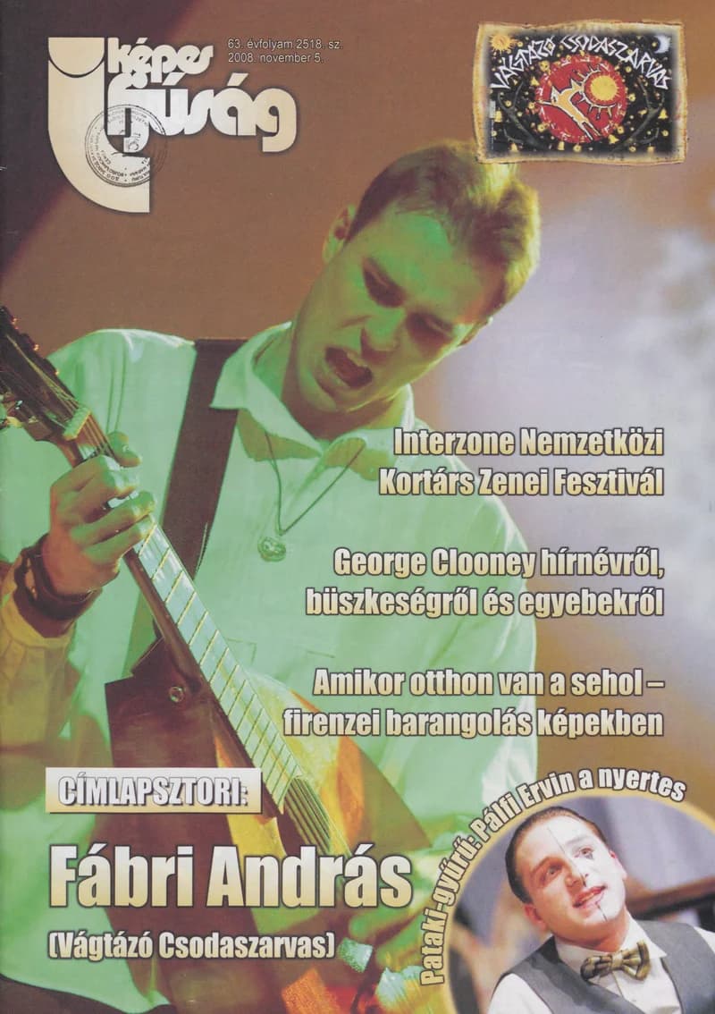 Képes Ifjúság, 64. évf. 2008. november 5. 2518. sz.