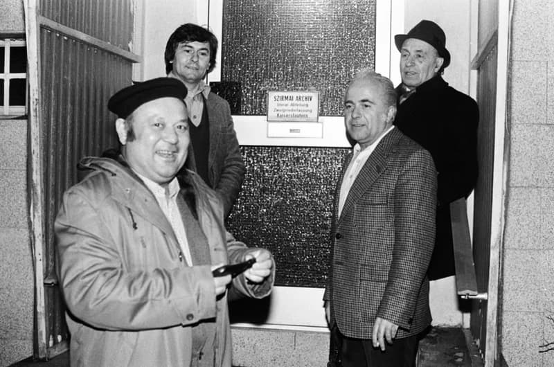 NSZK - Stuttgartban  Göncz Jánosnál