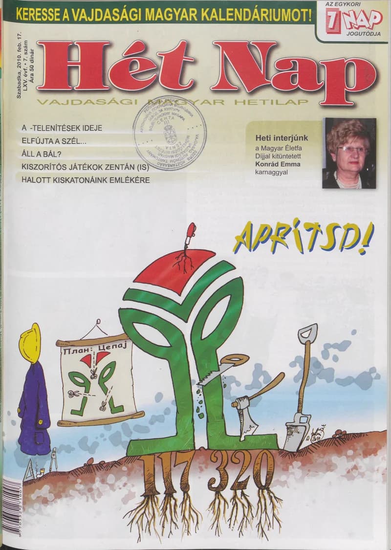 7 Nap, 65. évf. 2010. február 17. 7. sz.
