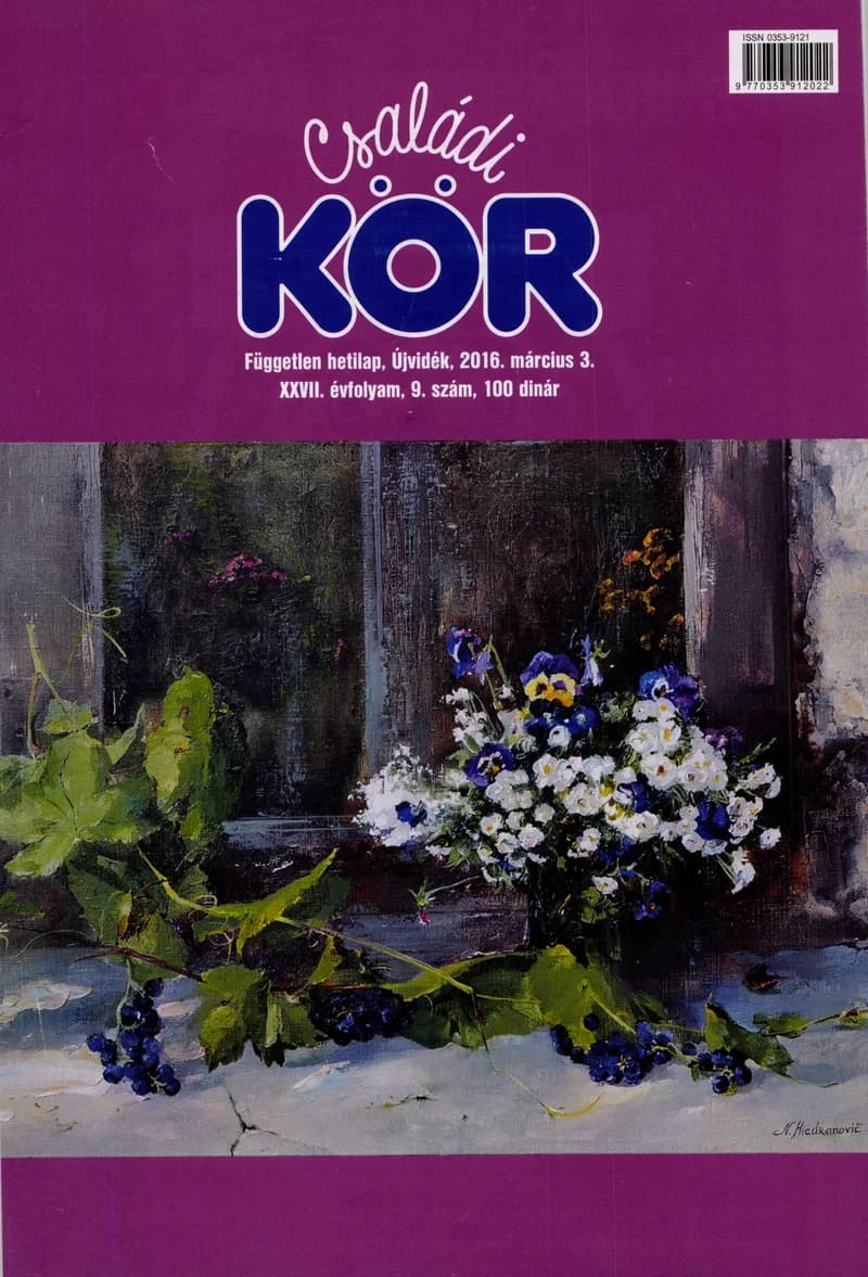 Családi Kör, 27. évf. 2016. március 3. 9. sz.