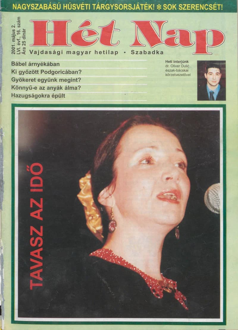 7 Nap, 56. évf. 2001. május 2. 16. sz. 1–68. oldal