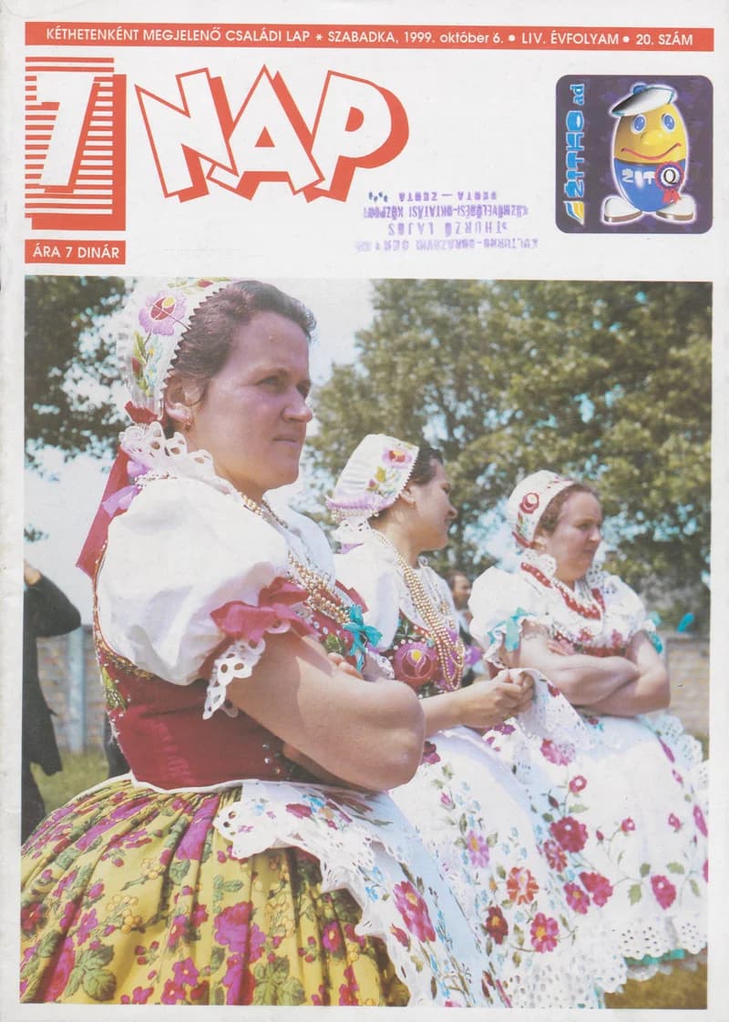 7 Nap, 54. évf. 1999. október 6. 20. sz. 1–52. oldal