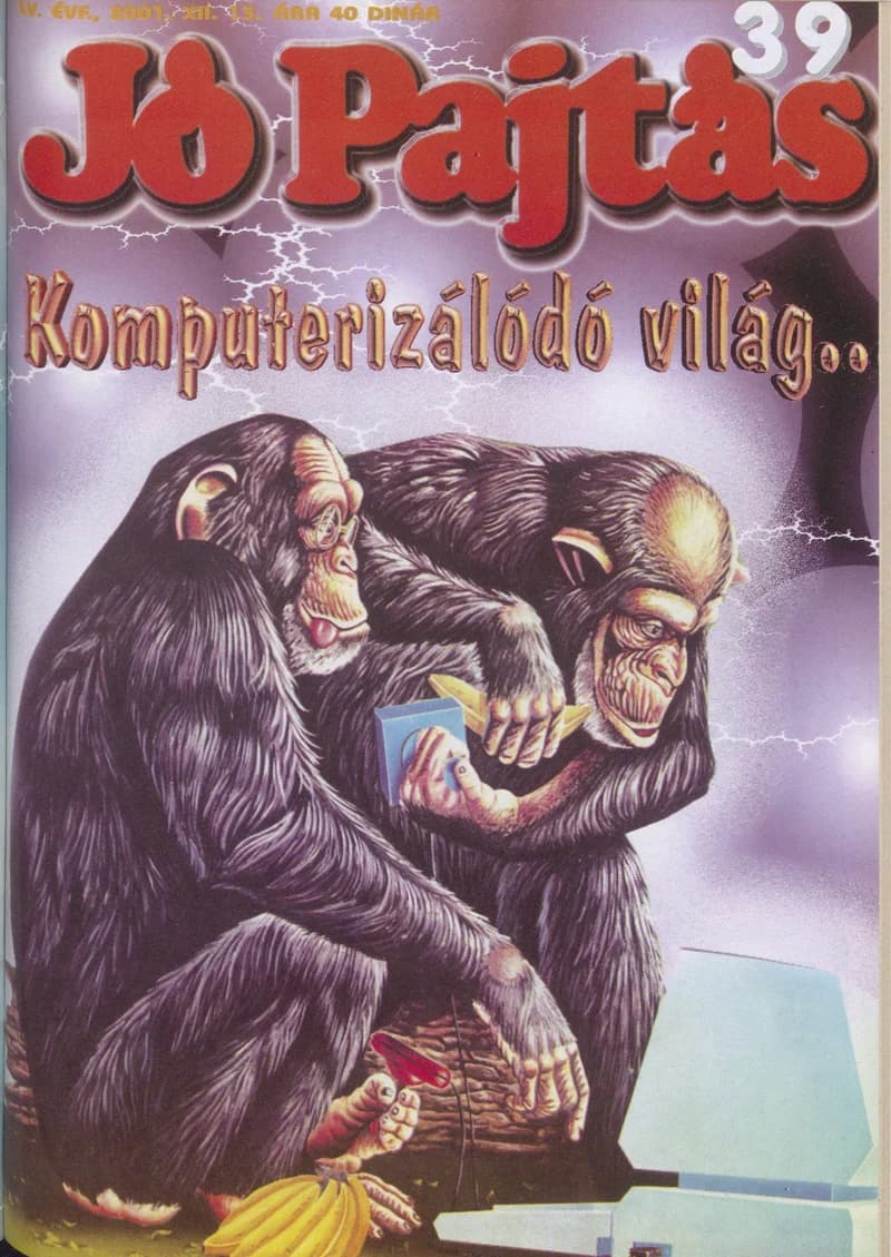 Jó Pajtás, 55. évf. 2001. december 13. 39. sz.