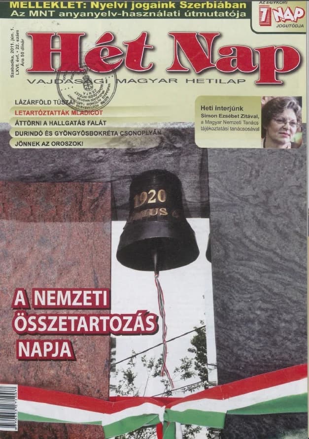 7 Nap, 66. évf. 2011. június 1. 22. sz.