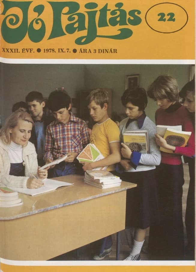 Jó Pajtás, 32. évf. 1978. szeptember 7. 22. sz.