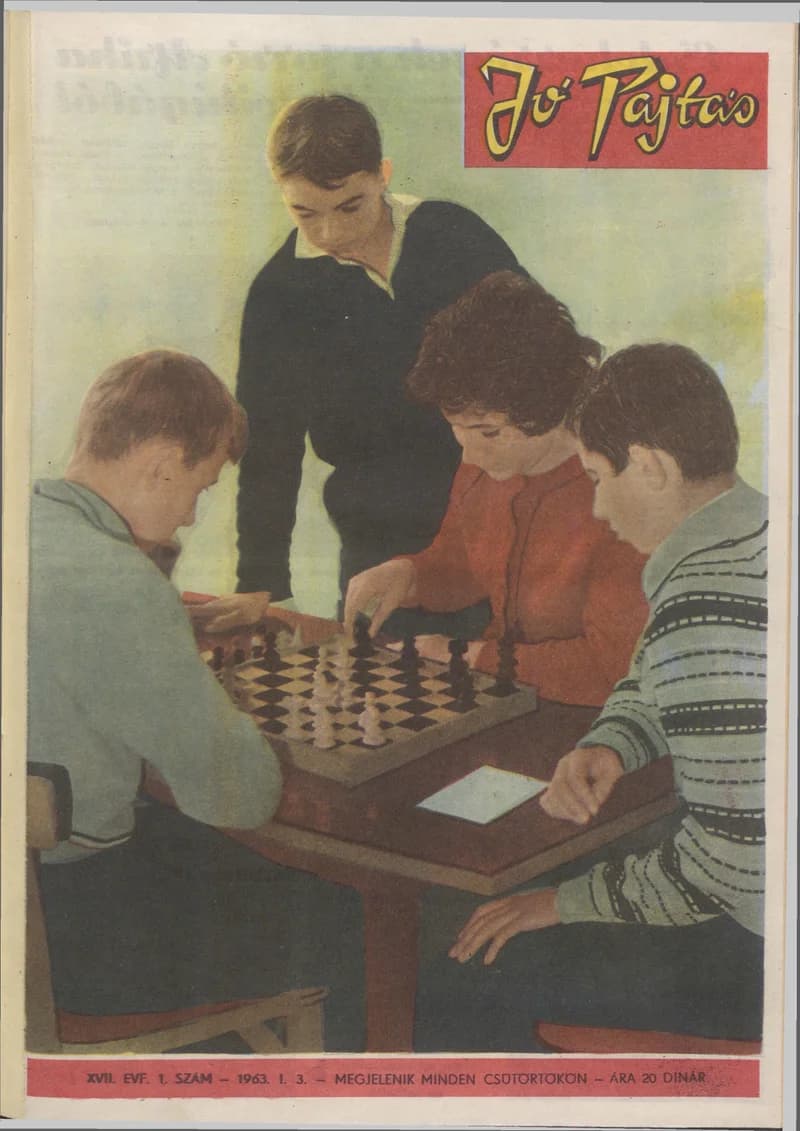 Jó Pajtás, 17. évf. 1963. január 3. 1. sz.
