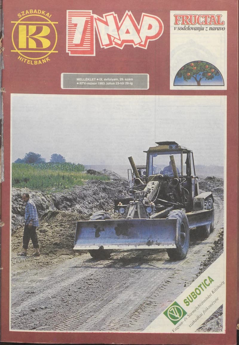 7 Nap melléklet, 9. évf. 1983. július 23. – 29. 29. sz.