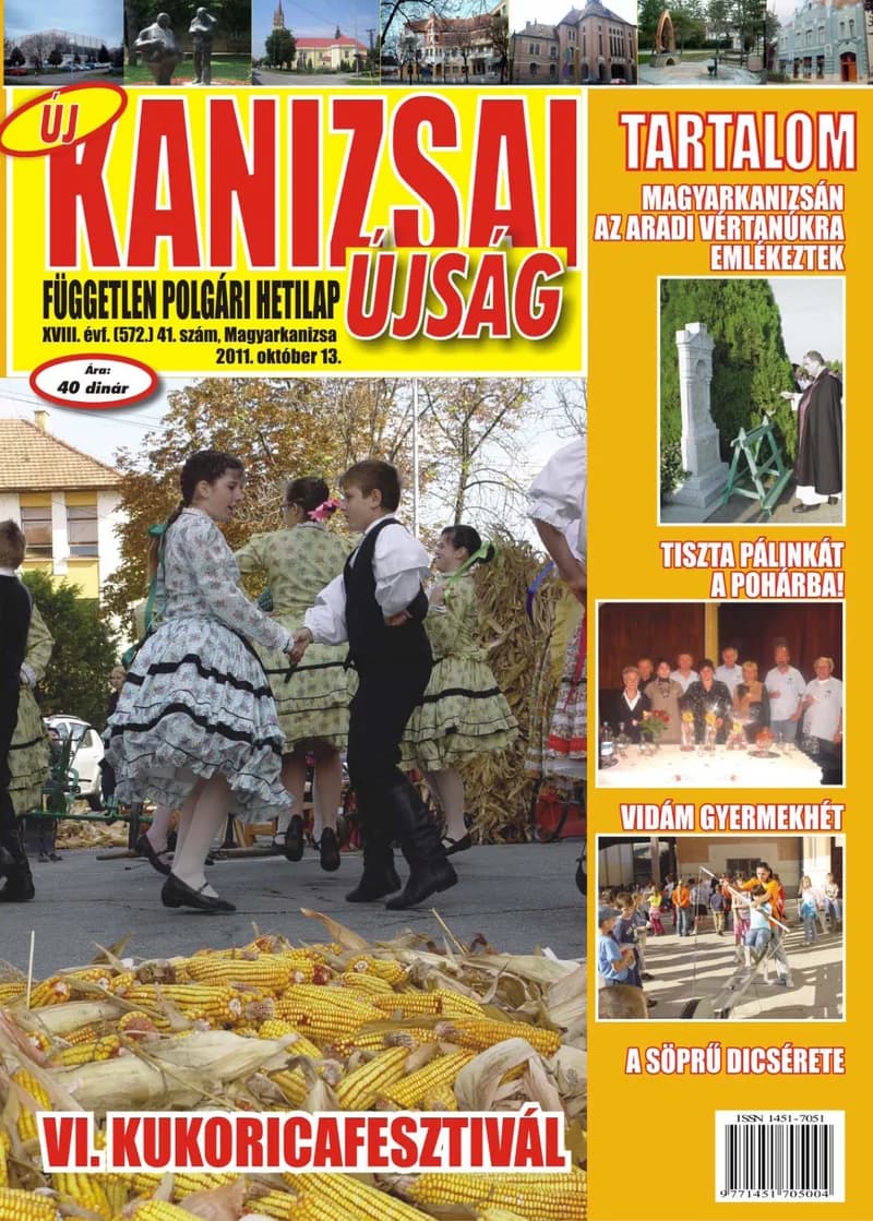 Új Kanizsai Újság, 18. évf. 2011. október 13. 41. sz.