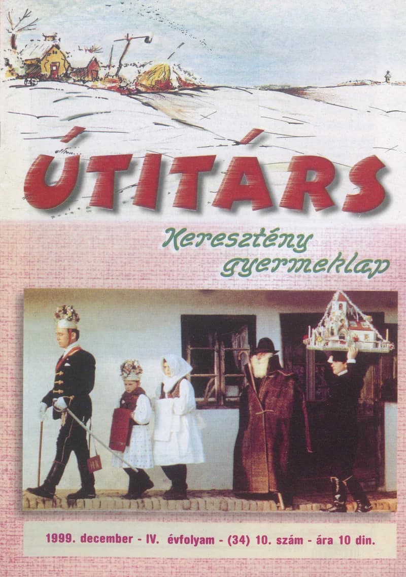 Útitárs, 4. évf. 1999. december 1. 10. sz.