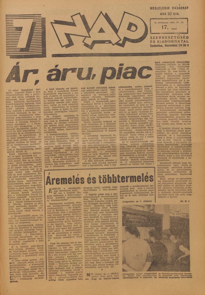 7 Nap, 10. évf. 1955. április 24. 17. sz. 1–16. oldal