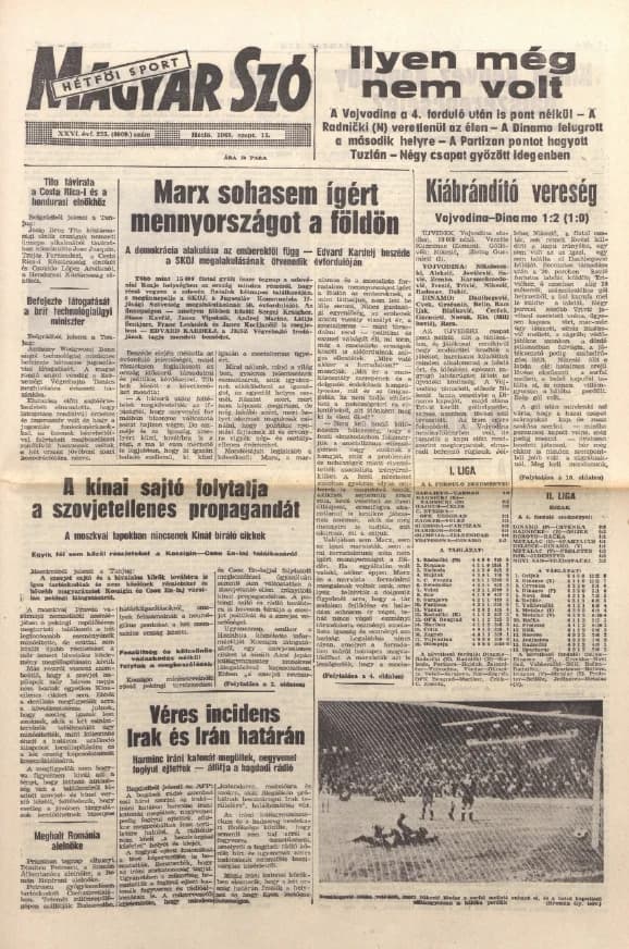 Magyar Szó, 26. évf. 1969. szeptember 15. 255. sz. 1–14. oldal