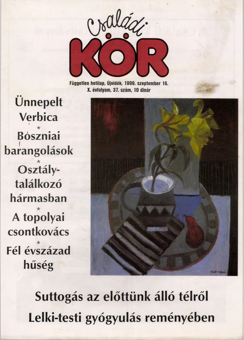 Családi Kör, 10. évf. 1999. szeptember 16. 37. sz.