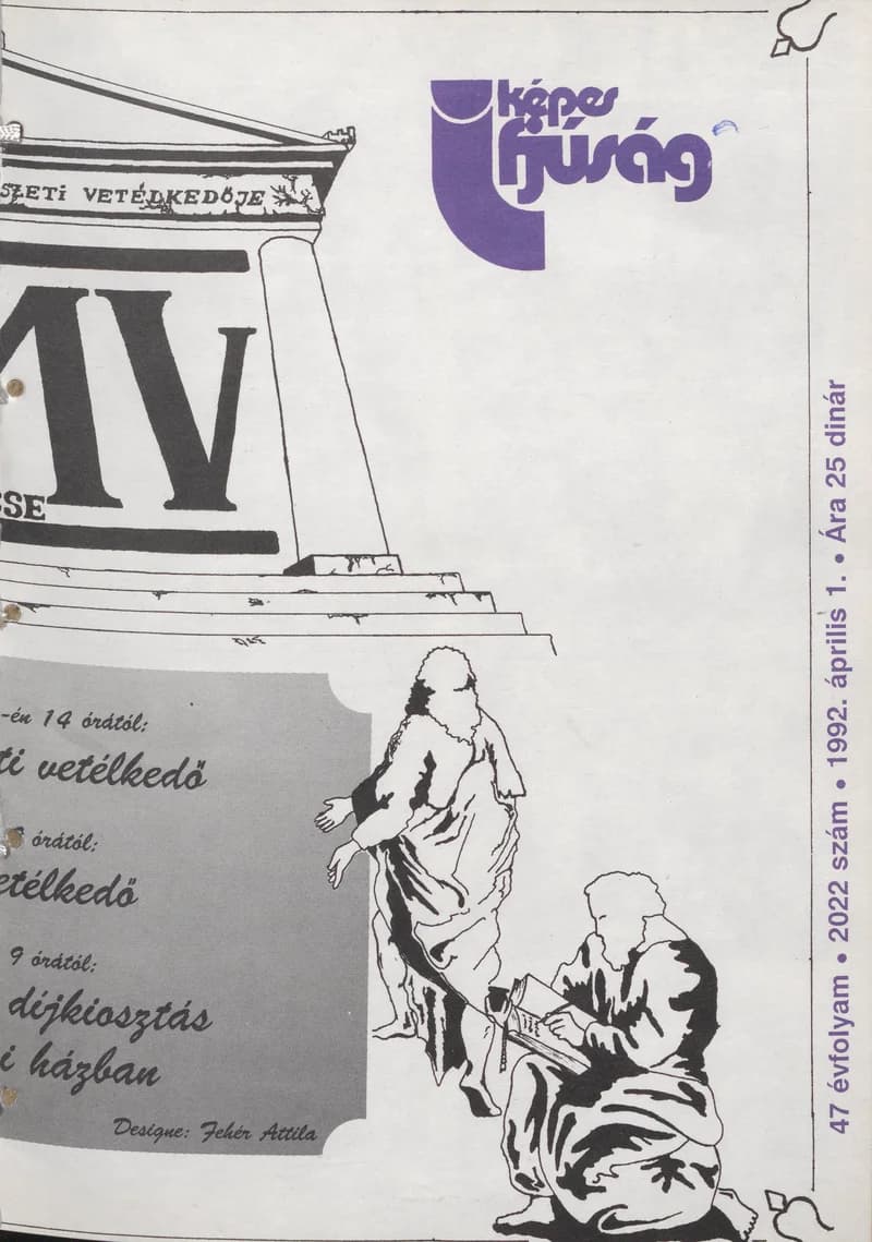 Képes Ifjúság, 48. évf. 1992. április 1. 2022. sz.