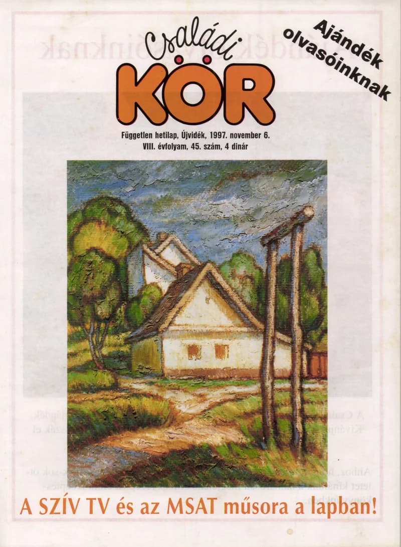 Családi Kör, 8. évf. 1997. november 6. 45. sz.