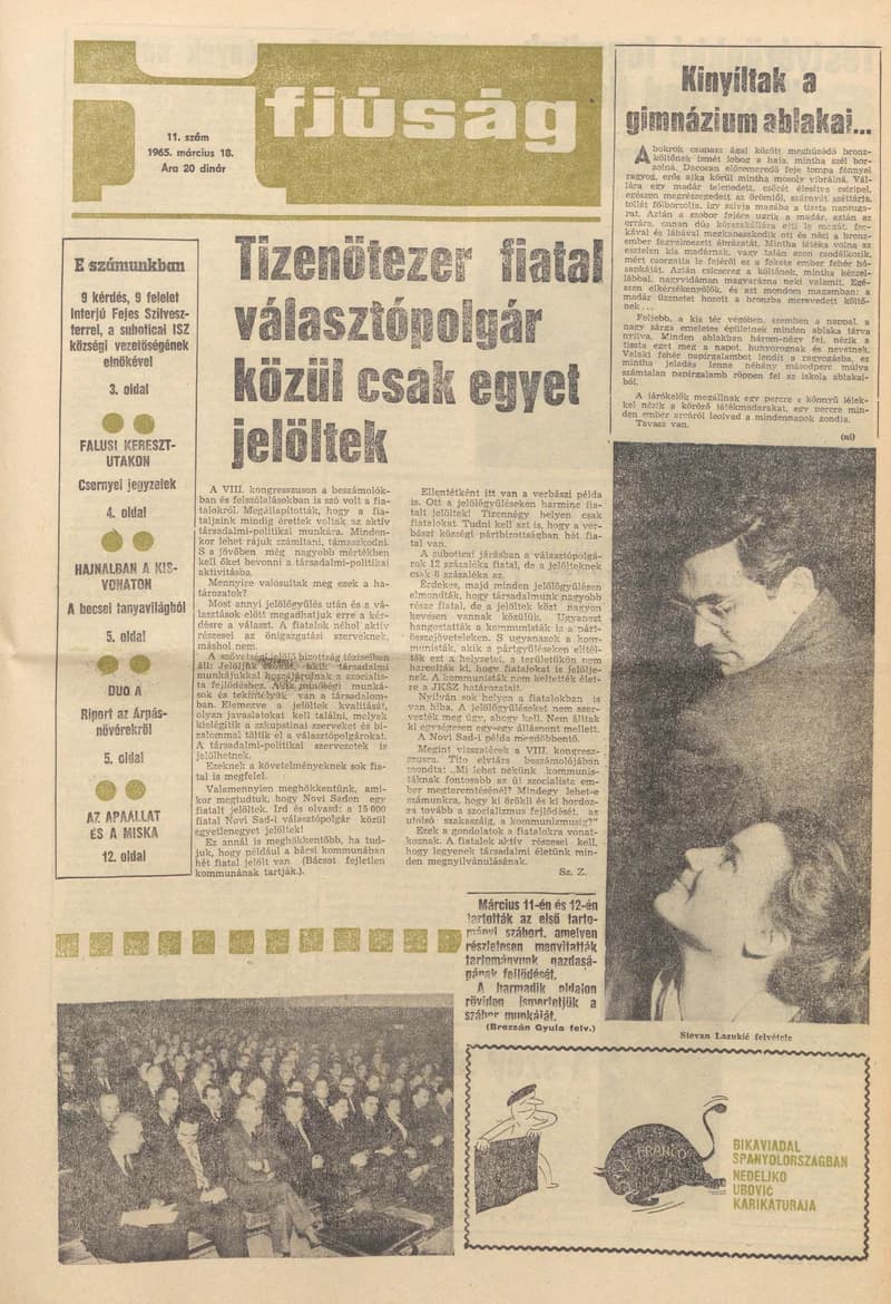 Ifjúság, 21. évf. 1965. március 18. 11. sz.