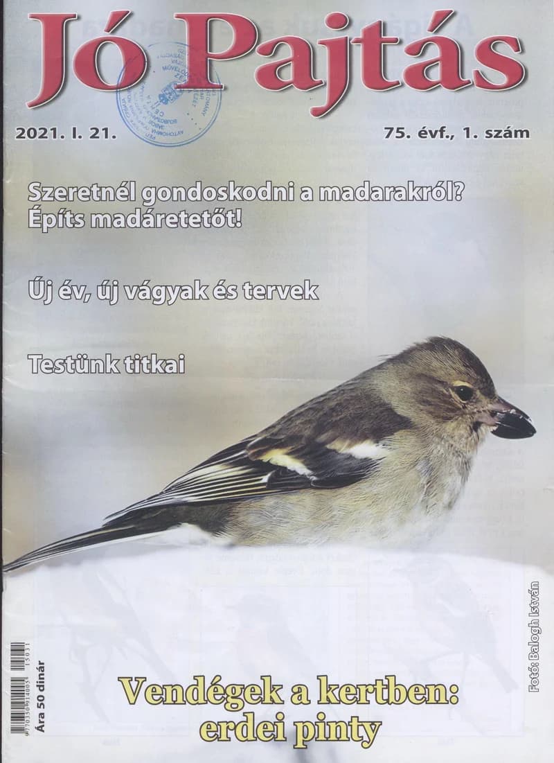 Jó Pajtás, 75. évf. 2021. január 21. 1. sz.