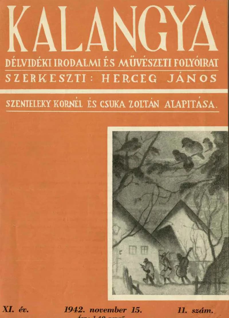 Kalangya, 11. évf. 1942. november 15. 11. sz. 479–526. oldal